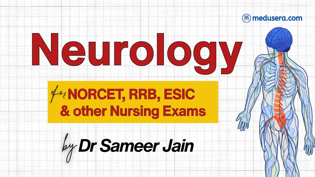 Neurology for nursing students and norcet by medusera.com